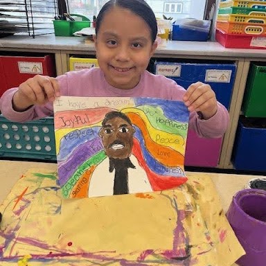  Students create artwork honoring Dr. Martin Luther King, Jr. 